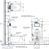 Bồn Cầu TOTO CW553C#XW/TCF34570GAA#NW1/WH172AAT Treo Tường - ảnh 2