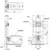 Bồn Cầu TOTO CW812RA#W/TCF4911Z#NW1 Treo Tường - ảnh 2
