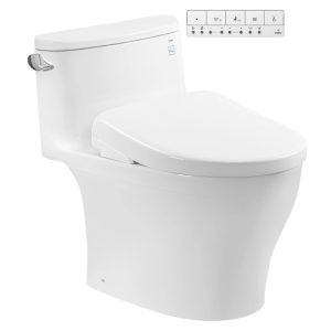 Bồn Cầu Điện Tử TOTO MS887CRW23 Nắp Rửa Washlet TCF47360GAA S7 Giấu Dây
