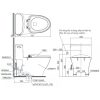 Bồn Cầu TOTO MS887RT3 (MS887T3) Một Khối Nắp TC385VS - ảnh 2