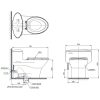 Bồn Cầu TOTO MS904T8 Một Khối Nắp Êm TC600VS - ảnh 2