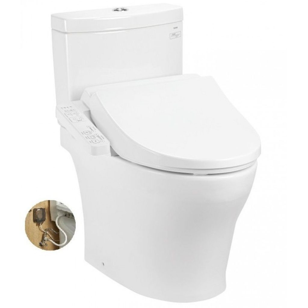 Bồn Cầu Điện Tử TOTO CS769DRW18 Nắp Rửa Washlet TCF23710AAA C2 Simple