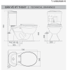 Bồn Cầu VIGLACERA VI88 Nắp Êm 2 Khối Kèm Lavabo VTL2 - ảnh 2
