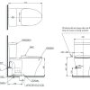 Bồn Cầu WASHLET TOTO CS326DW11 2 Khối Kèm Nắp Điện Tử TCF24460AAA (220V) - ảnh 2