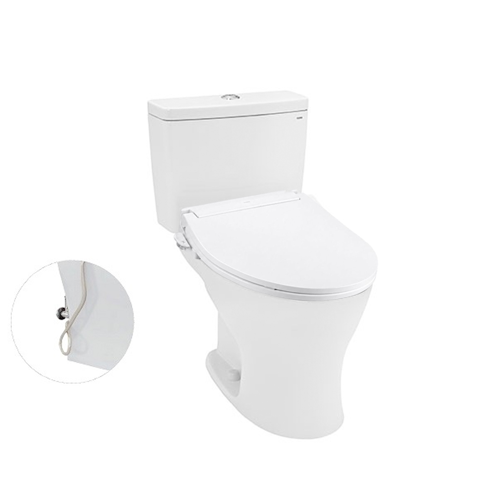 TOTO CS735DE6#XW – Bồn cầu 2 khối nắp rửa cơ TCW11S