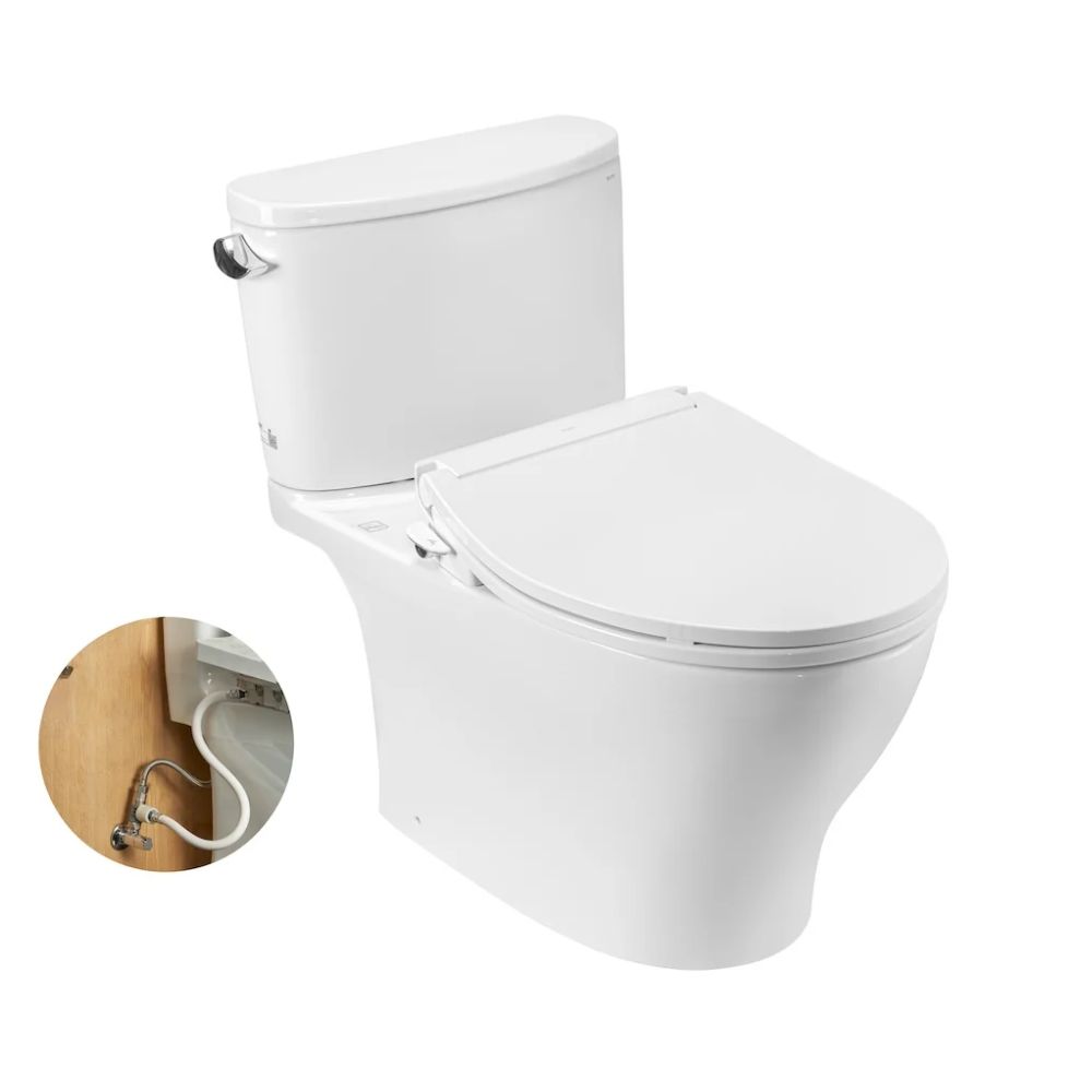 TOTO CS767RE6#XW – Bồn cầu 2 khối nắp rửa cơ TCW11S