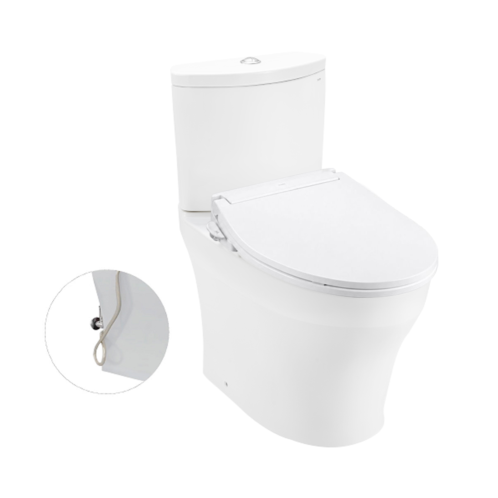 TOTO CS838DE6#XW – Bồn cầu 2 khối nắp rửa cơ TCW11S