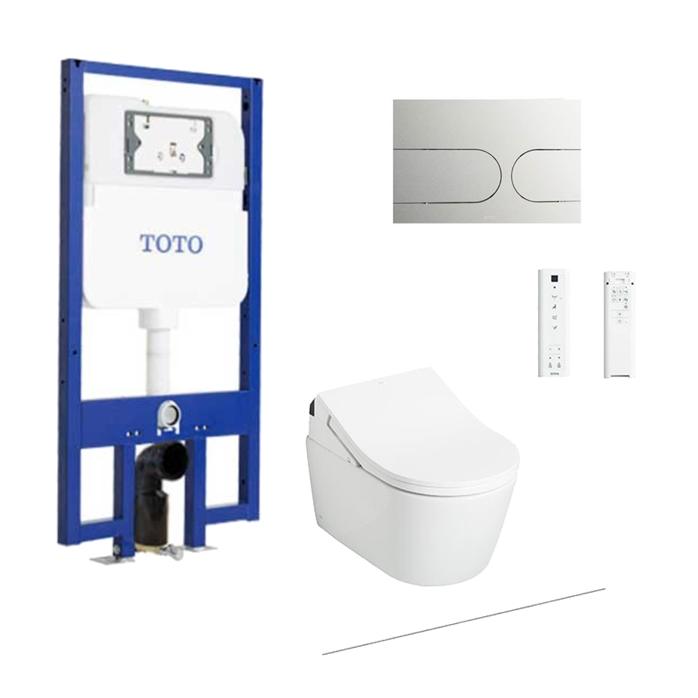 TOTO CW542HME5U#NW1/TCF795C2Z#NW1/WH172AAT/MB175M#SS – Bồn cầu treo tường điện tử RX (giấu dây) xả tự động
