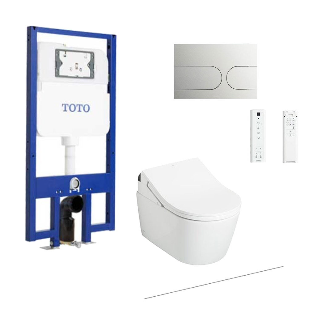 TOTO CW542HME5U#NW1/TCF794CZ#NW1/WH172AT/MB175M#SS – Bồn cầu treo tường điện tử RX (giấu dây)