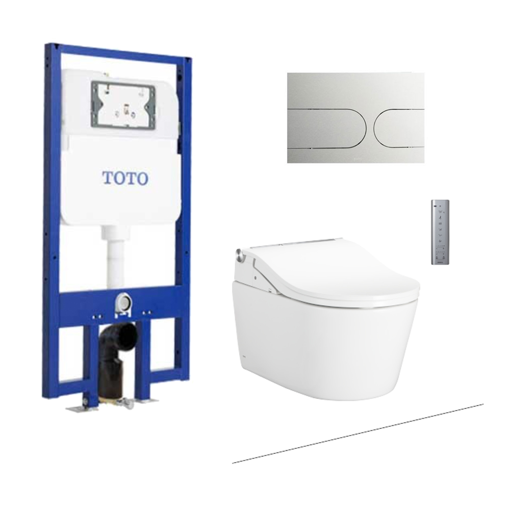 TOTO CW542HME5U#NW1/TCF801CZ#NW1/WH172AT/MB175M#SS – Bồn cầu treo tường điện tử RW (giấu dây)