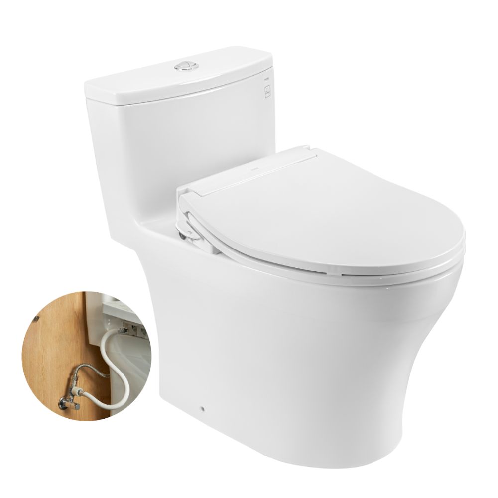 TOTO MS885DE6#XW – Bồn cầu 1 khối nắp rửa cơ TCW11S