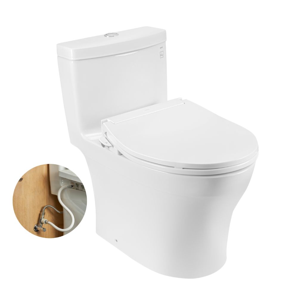 TOTO MS889DRE6#XW – Bồn cầu 1 khối nắp rửa cơ TCW11S