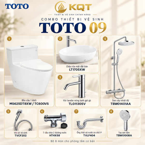 Combo Thiết Bị Vệ Sinh TOTO 09
