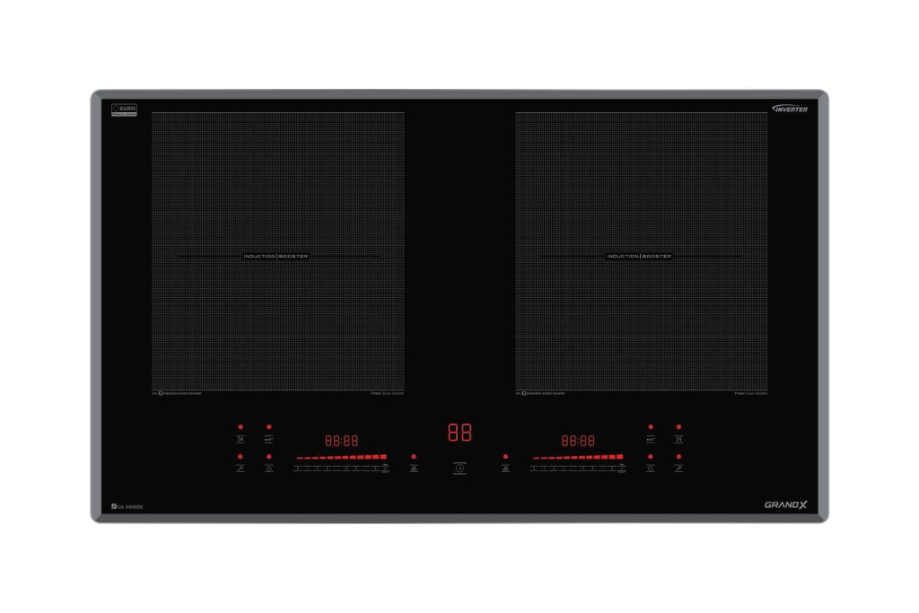Bếp Từ Đôi GRANDX GXIH 658SE 2 Vùng Booster 2300W