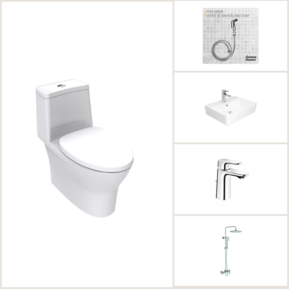 Combo Thiết Bị Vệ Sinh American Standard 08