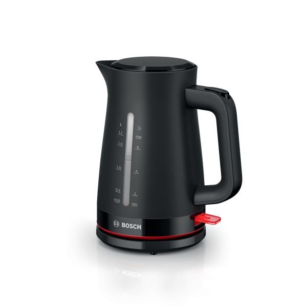 Ấm đun nước siêu tốc Bosch TWK3M123 2400W màu đen