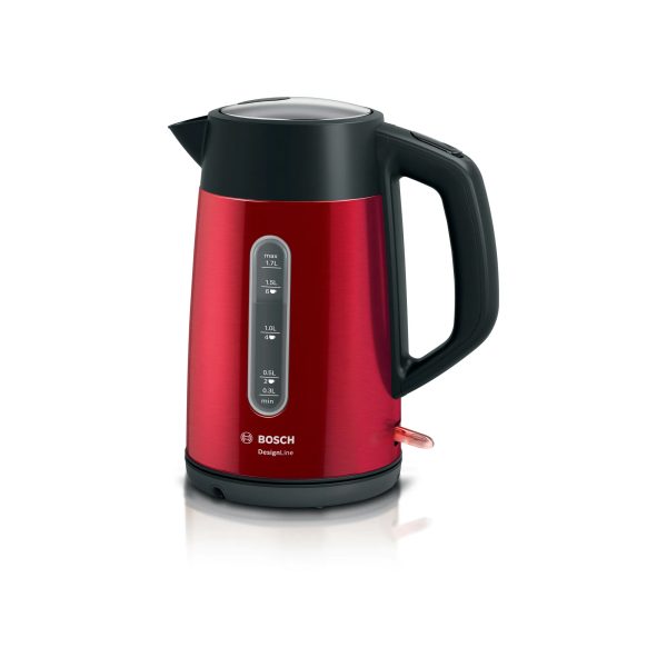 Ấm đun nước siêu tốc Bosch TWK4P434 DesignLine thép không gỉ