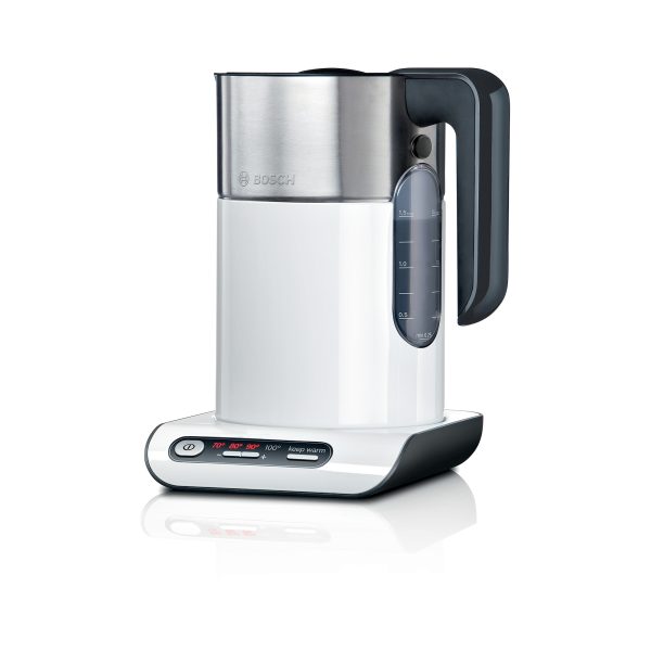 Ấm đun nước siêu tốc Bosch TWK8611P Styline có chỉnh nhiệt độ