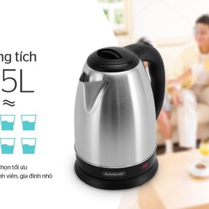 Ảnh công trình thực tế Ấm Siêu Tốc Sunhouse SHD1057 (1.5L)