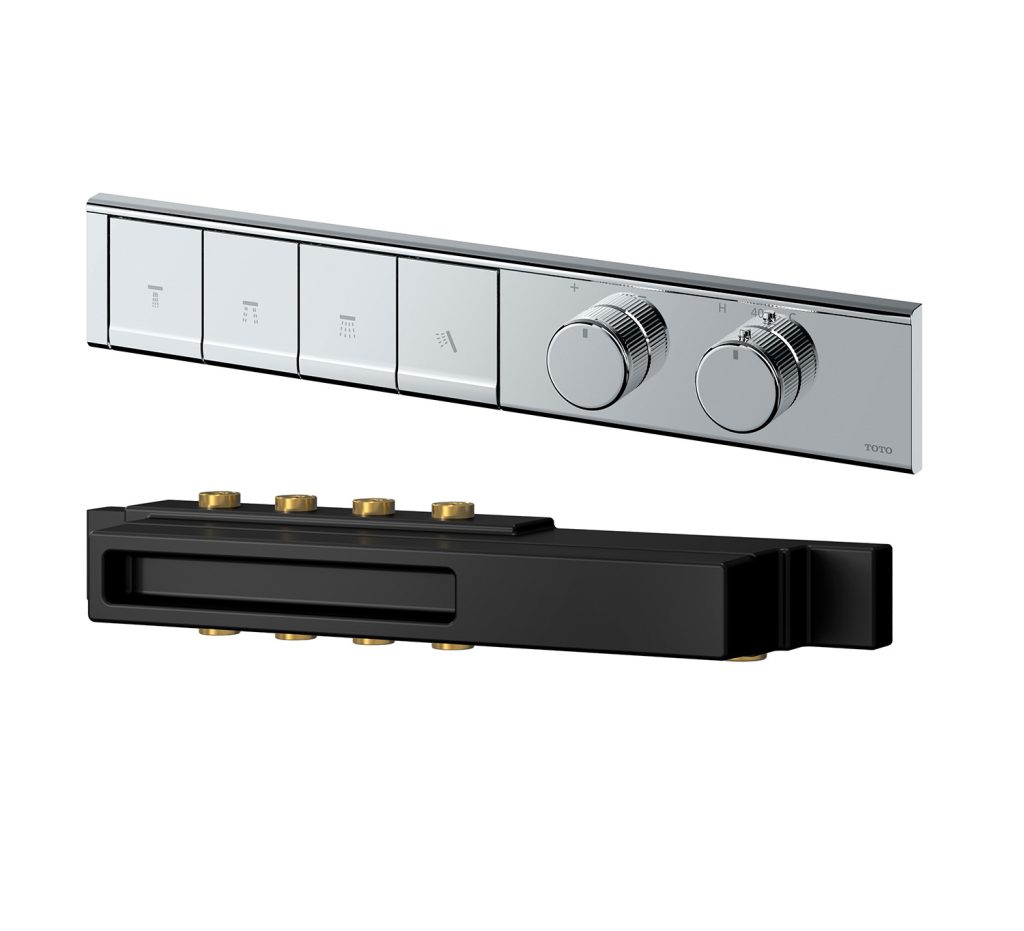 Bảng điều khiển nhiệt độ TOTO TBV11140A sen âm 4 đường nước dòng G