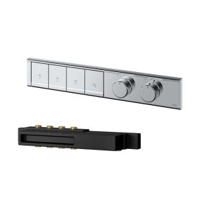 Ảnh công trình thực tế Bảng điều khiển nhiệt độ TOTO TBV11140A sen âm 4 đường nước dòng G