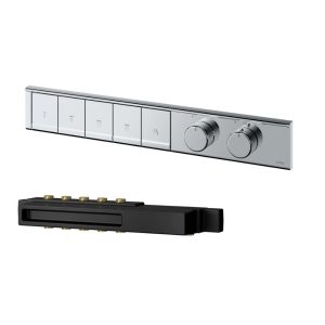 Ảnh công trình thực tế Bảng điều khiển nhiệt độ TOTO TBV11150A sen âm 5 đường nước dòng G