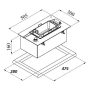 Bếp Chiên Dudoff Domino Neptune (DF-Z01) - ảnh 2