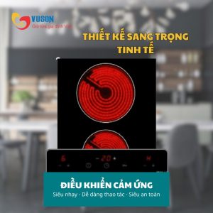 Ảnh công trình thực tế Bếp Điện Malloca DZ-3002