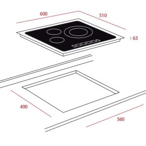 Ảnh công trình thực tế Bếp Điện Teka TR 631
