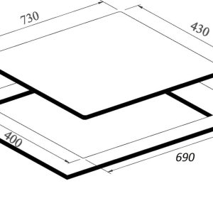 Ảnh công trình thực tế Bếp Điện Từ ATG AH – 968ME