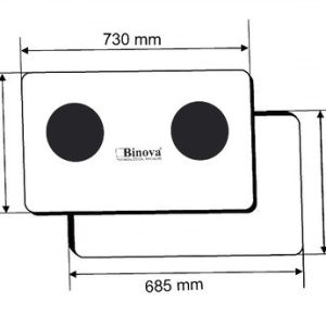 Ảnh công trình thực tế Bếp Điện Từ Binova BI-299-IC