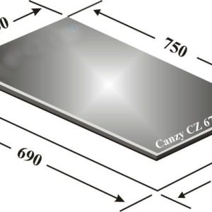 Ảnh công trình thực tế Bếp Điện Từ Canzy CZ-67R