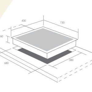 Ảnh công trình thực tế Bếp Điện Từ Canzy CZ BMIX740T