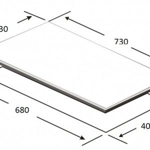 Ảnh công trình thực tế Bếp Điện Từ Capri CR-802KT