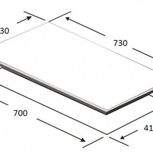 Ảnh công trình thực tế Bếp Điện Từ Capri CR-810KT