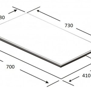 Ảnh công trình thực tế Bếp Điện Từ Capri CR-810KT (Chấm Bi)