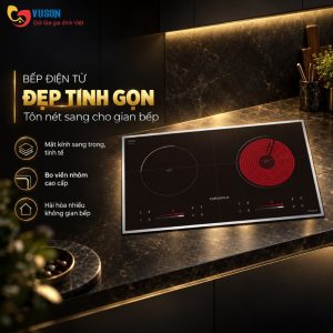 Ảnh công trình thực tế Bếp Điện Từ Eurogold EUH2210
