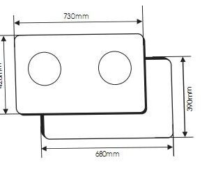 Ảnh công trình thực tế Bếp Điện Từ Fandi FD – 226IH