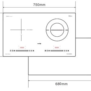 Ảnh công trình thực tế Bếp Điện Từ Fandi FD – 829MCH