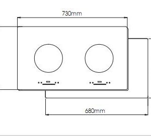 Ảnh công trình thực tế Bếp Điện Từ Fandi FD-SLIDE 228IH