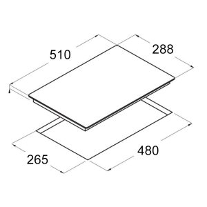 Ảnh công trình thực tế Bếp Điện Từ Giovani G-219 DHC