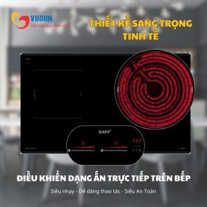 Ảnh công trình thực tế BẾP ĐIỆN TỪ KAFF KF-IH202IC