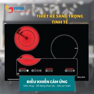 Ảnh công trình thực tế Bếp Điện Từ Malloca DZC 5803