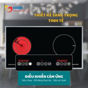 Ảnh công trình thực tế Bếp Điện Từ Malloca DZC-7372