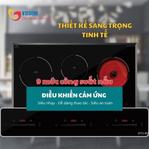 Ảnh công trình thực tế Bếp Điện Từ Spelier SPM 938H Plus