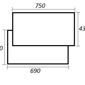 Ảnh công trình thực tế Bếp Gas Âm Cata Flamenco FC-3SB
