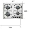 Bếp Gas Âm Cata L 604 FTI - ảnh 2