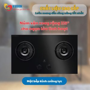 Ảnh công trình thực tế Bếp Gas Âm Electrolux EHG7202BF
