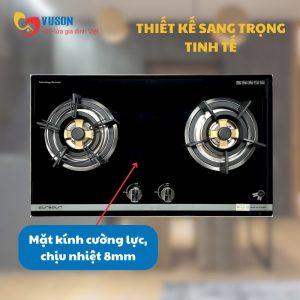 Ảnh công trình thực tế Bếp Gas Âm Eurosun EU-GA205SE