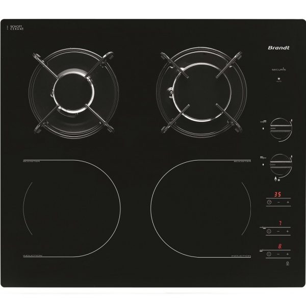 Bếp Gas Âm Kết Hợp Từ Brandt TI1013B